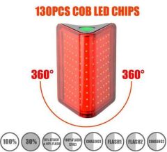 Eastpower/Brawiga LW-R200 USB Şarjlı Arka Işık 100 Lümen