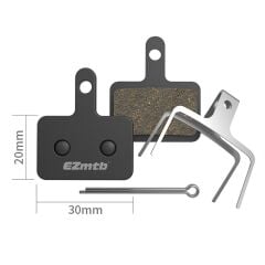 EZmtb Yarı Metal Disk Fren Balatası