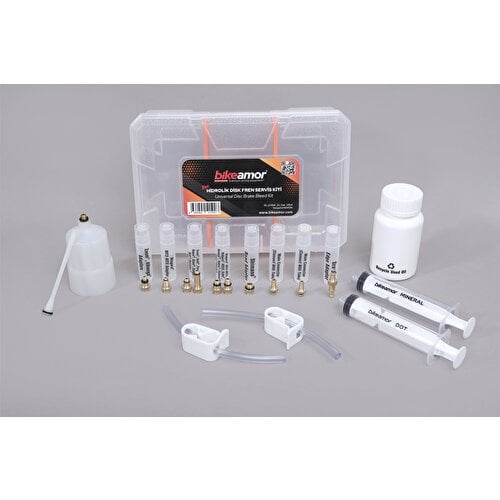 Bikeamor Pro Hidrolik Disk Fren Yağ Değişim Servis Seti