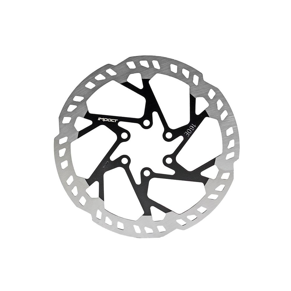 Impact Disk Fren Rotoru 6 Vidalı 180mm Siyah