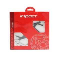 Impact Disk Fren Rotoru 6 Vidalı 180mm Siyah