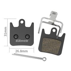 EZmtb Yarı Metal Disk Fren Balatası BP1021