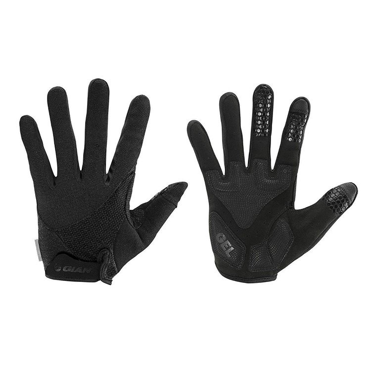 Giant Streak Uzun Parmak Eldiven Siyah
