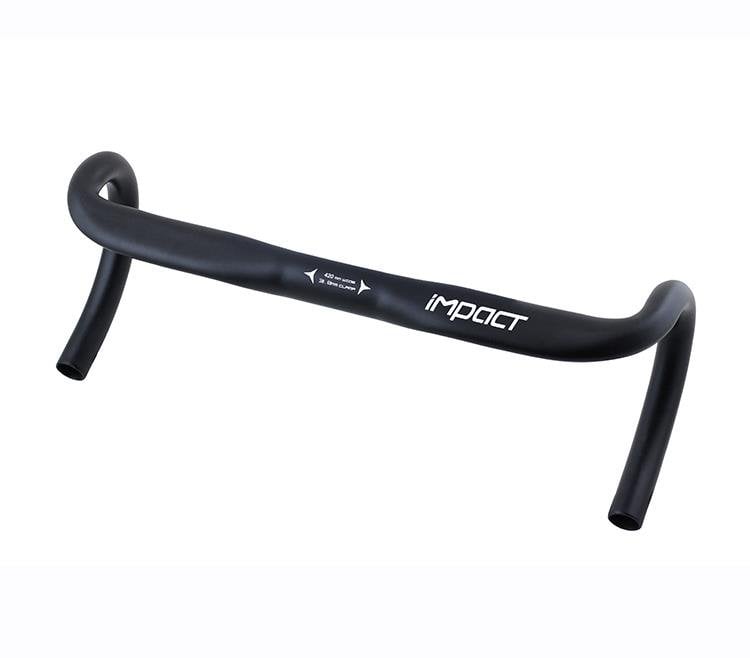 Impact Ergonomik Yol Bisikleti Gidonu 31.8/420mm Siyah