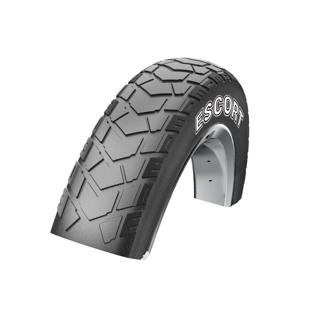 Obor Escort E-Fat Bike Zırhlı Dış Lastik 20x4.0 ( 3 mm Zırh ) Siyah